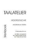 Taalatelier Werkboek - I. Stigter (ISBN 9789087080129)