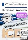 ICD-11-Klassifikation 07: Schlaf-Wach-Störungen Version 01/2023 - Sybille Disse (ISBN 9789403680231)