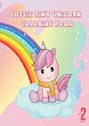 Cutsie tiny unicorn coloring book - Dhr Hugo Elena (ISBN 9789403696614)