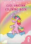 Cool Unicorn coloring book - Dhr Hugo Elena (ISBN 9789403696591)