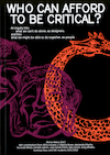 Who can afford to be critical? - Afonso Matos, Silvio Lorusso, J. Dakota Brown, Jack Henrie Fisher (ISBN 9789083270630)