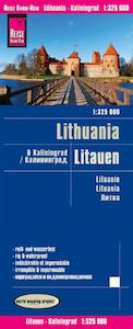 Reise Know-How Landkarte Litauen und Kaliningrad 1 : 325.000 - (ISBN 9783831772865)