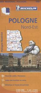 555 Pologne Nord-Est - Noordoost-Polen - (ISBN 9782067183797)