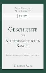 Geschichte des Neutestamentlichen Kanons 1