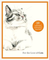 For the Love of Cats: 20 Individual Notecards and Envelopes