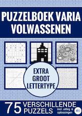 Puzzelboek Varia voor Ouderen, Slechtzienden, Senioren, Opa en Oma - Extra Groot, Type XL/XXL