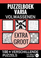 Boek Cadeau - Puzzelboek Varia Extra Groot - NR. 2 - voor Ouderen, Slechtzienden, Senioren, Opa en Oma