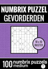 Puzzelboek met 100 Numbrix Puzzels voor Gevorderden - NR.11 - Numbrix Puzzel Medium