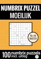 Puzzelboek met 100 Numbrix Puzzels voor Ver Gevorderden - NR.13- Numbrix Puzzel Moeilijk