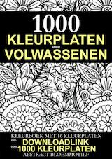 Kleurplaat voor Volwassenen - 1.000 Downloadbare Kleurplaten: Abstract Bloem Motief