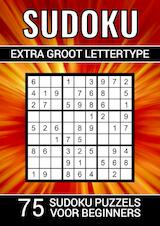 Sudoku Extra Groot Lettertype - 75 Sudoku Puzzels voor Beginners