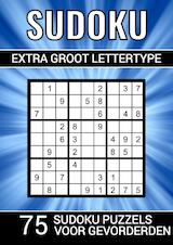 Sudoku Extra Groot Lettertype - 75 Sudoku Puzzels voor Gevorderden