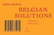 Belgian solutions - David Helbich (ISBN 9789491775130)