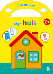 Plak en kleur Mijn huis 2+ - (ISBN 9789403226767)