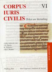 Corpus Iuris Civilis VI Disgesten 43-50 - (ISBN 9789057301803)