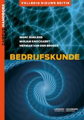 Bedrijfskunde - Marc Buelens, Mirjam Knockaert, Herman Van den Broeck (ISBN 9789401408097)