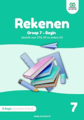 Rekenen groep 7 - begin - Geschikt voor CITO, IEP en andere LVS - (ISBN 9789492550873)