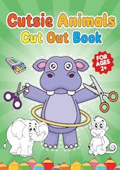 Cutsie Animals - Cut out book - Dhr Hugo Elena (ISBN 9789403693996)