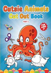 Cutsie Animals - Cut out book - Dhr Hugo Elena (ISBN 9789403696546)