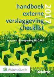 Handboek Externe Verslaggeving Checklist 2017 - (ISBN 9789013148077)