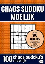 Sudoku Moeilijk: CHAOS SUDOKU - nr. 3 - Puzzelboek met 100 Moeilijke Puzzels voor Volwassenen en Ouderen - Sudoku Puzzelboeken (ISBN 9789464654455)