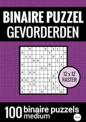 Binaire Puzzel Medium voor Gevorderden - Puzzelboek met 100 Binairo's - NR.6 - Puzzelboeken & Meer (ISBN 9789464655889)