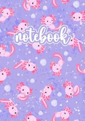 Axolotl Notebook Rosa/Lila - The Lilli Bird (ISBN 9789403674865)