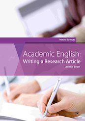 Academic English: Writing a research article - Leen De Boom (ISBN 9789401473828)