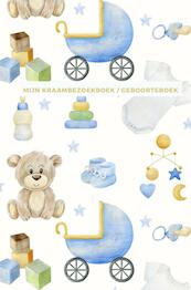 Mijn Kraambezoekboek / Geboorteboek | Geschikt als Kraamcadeau meisje en Kraamcadeau jongen - Gold Arts Books (ISBN 9789464650082)