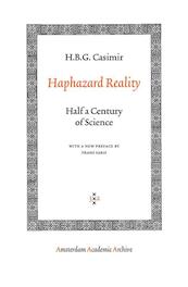 Haphazard Reality - H.B.G. Casimir (ISBN 9789048511976)