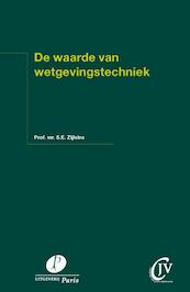 De waarde van wetgevingstechniek - S.E. Zijlstra (ISBN 9789490962616)