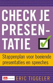 Check je presentatie - Eric Tiggeler (ISBN 9789012581295)