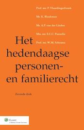 Het hedendaagse personen- en familierecht - P. Vlaardingerbroek, K. Blankman, A.P. van der Linden, E.C.C. Punselie, W.M. Schrama (ISBN 9789013121964)