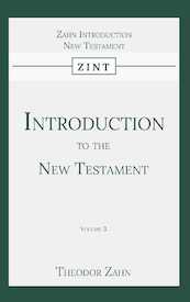 Introduction to the New Testament - Theodor Zahn (ISBN 9789057196294)