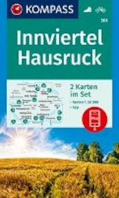 Innviertel Hausruck 1:50 000 - Kompass-Karten Gmbh (ISBN 9783990446348)