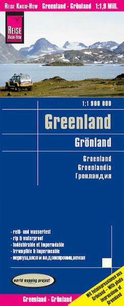 Reise Know-How Landkarte Grönland / Greenland (1:1.900.000) - (ISBN 9783831774180)