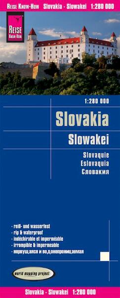 Reise Know-How Landkarte Slowakei 1:280.000 - (ISBN 9783831774104)