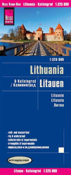 Reise Know-How Landkarte Litauen und Kaliningrad 1 : 325.000 - (ISBN 9783831772865)