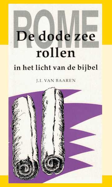 De Dode Zee rollen - Baaren (ISBN 9789066591325)