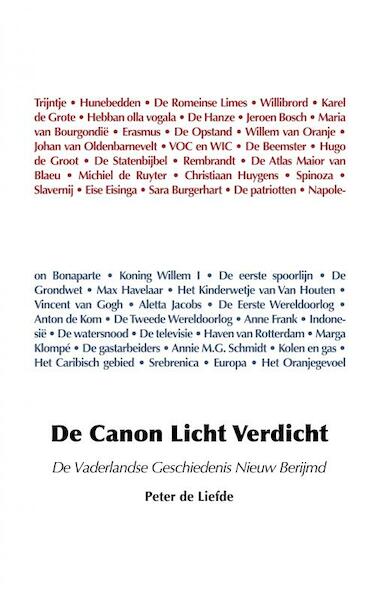 De Canon Licht Verdicht - Peter De Liefde (ISBN 9789464652154)