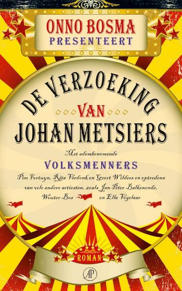 De verzoeking van Johan Metsiers - Onno Bosma (ISBN 9789029577816)