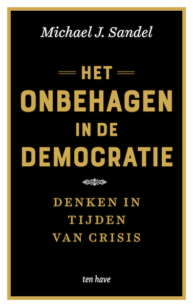 Het onbehagen in de democratie - Michael J. Sandel (ISBN 9789025911645)