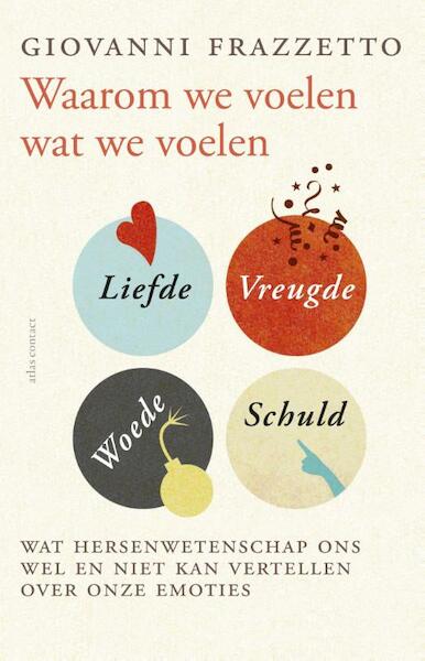 Waarom we voelen wat we voelen - Giovanni Frazzetto (ISBN 9789045023106)