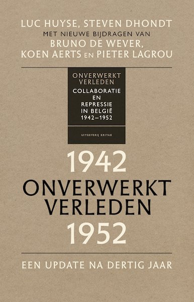 Onverwerkt verleden - Luc Huyse, Steven Dhondt (ISBN 9789401468435)