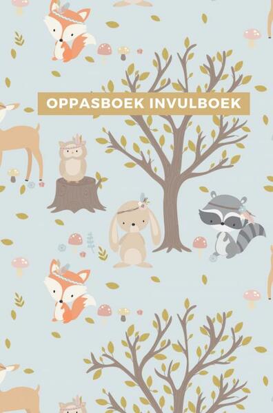 Oppasboek invulboek - Gold Arts Books (ISBN 9789464489460)