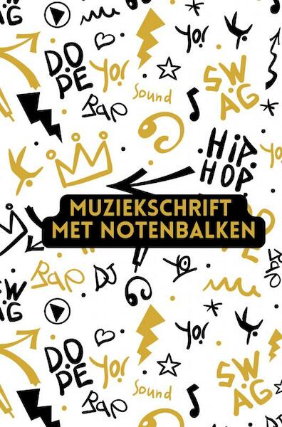 Muziekschrift met notenbalken - Gold Arts Books (ISBN 9789464489415)