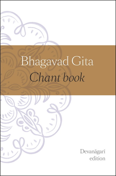 Bhagavad Gita chant book - (ISBN 9789078555230)