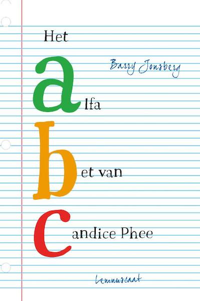 Het alfabet van Candice Phee - Barry Jonsberg (ISBN 9789047709107)
