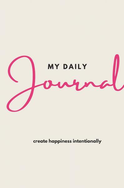 My Daily Journal - Pink Nose (ISBN 9789403702421)