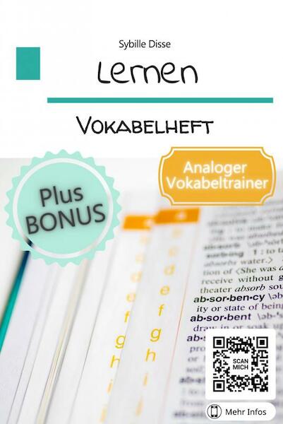 Lernhilfen: Vokabelheft - Sybille Disse (ISBN 9789464857917)
